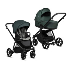 Универсальная коляска 2 в 1 Tutis Mio3 plus Essential Pasific Green